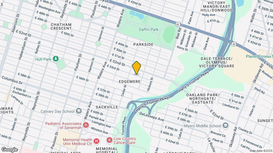 1319 E 53rd St Map and Location Details
