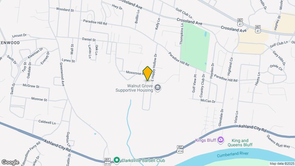 915 Woody Hills Dr Map and Location Details