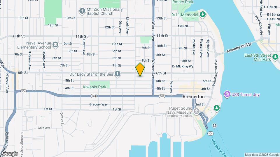 1036 5th St Map and Location Details