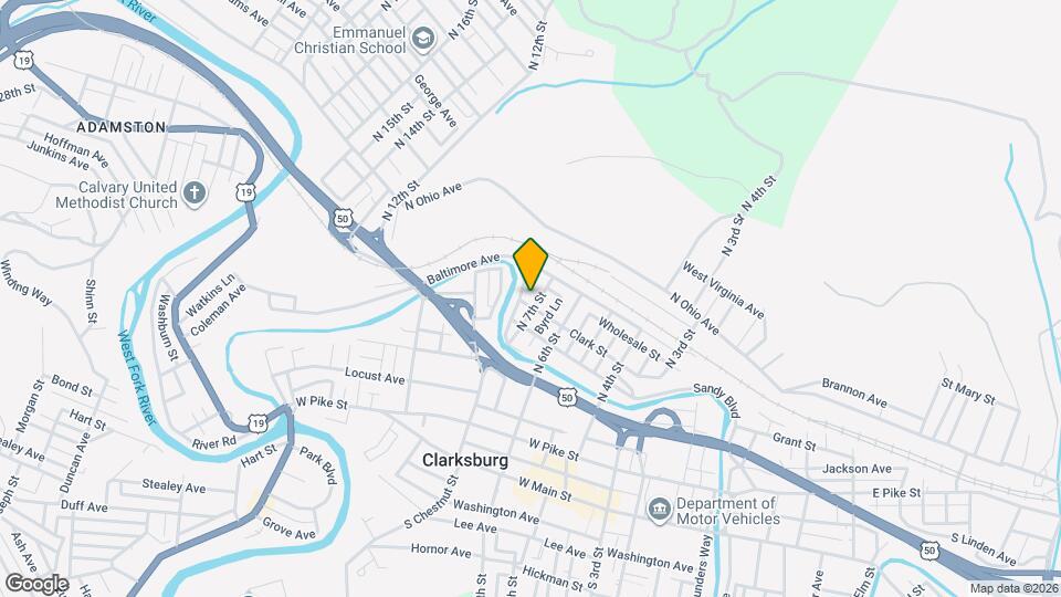 404 N 7th St, Unit B Mapa y Detalles de la Ubicación