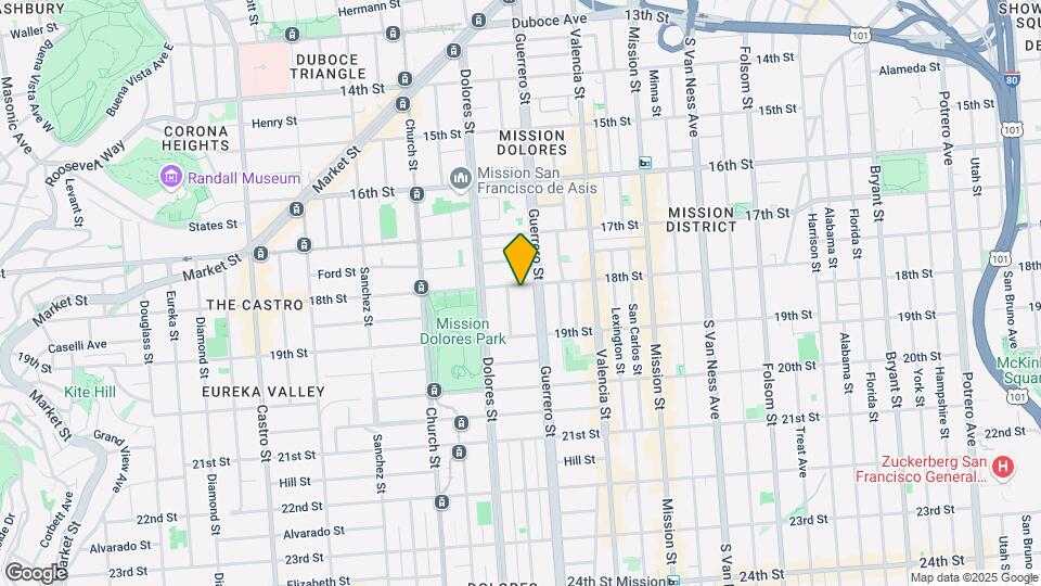 3631 18th St Map and Location Details