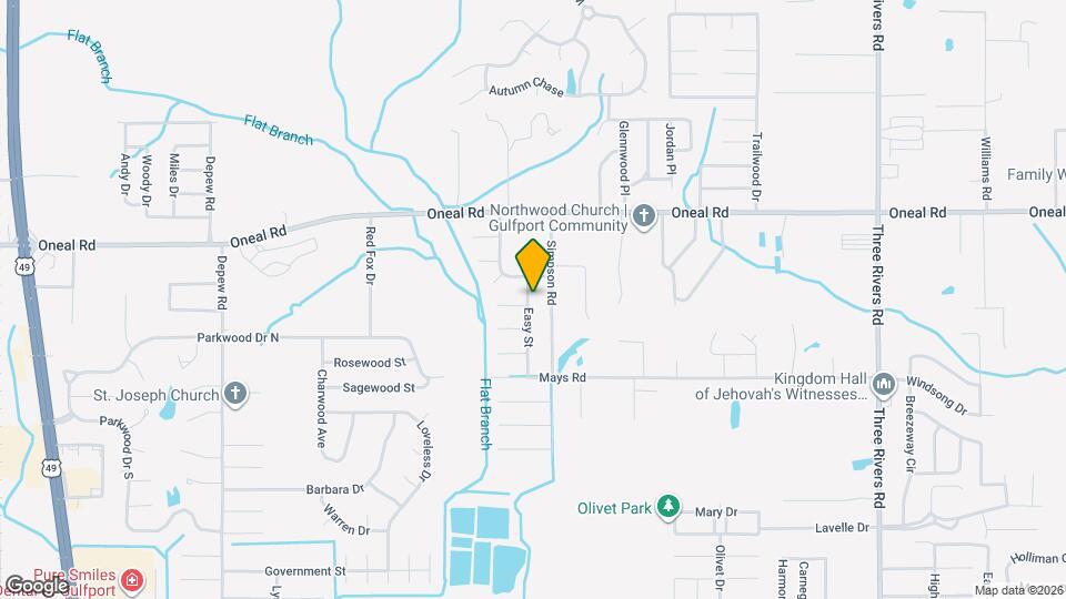 82 Easy St Map and Location Details