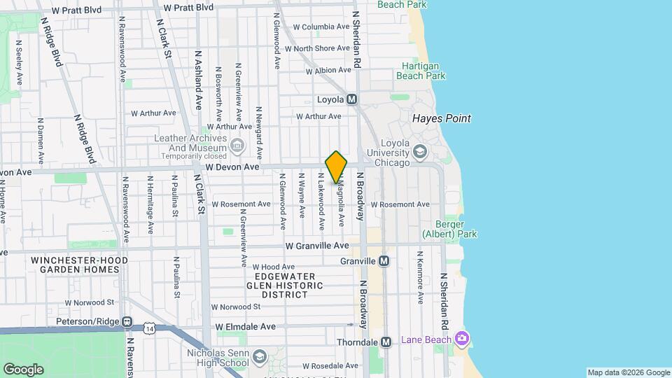 6328 N Magnolia Ave, Unit J01P Mapa y Detalles de la Ubicación