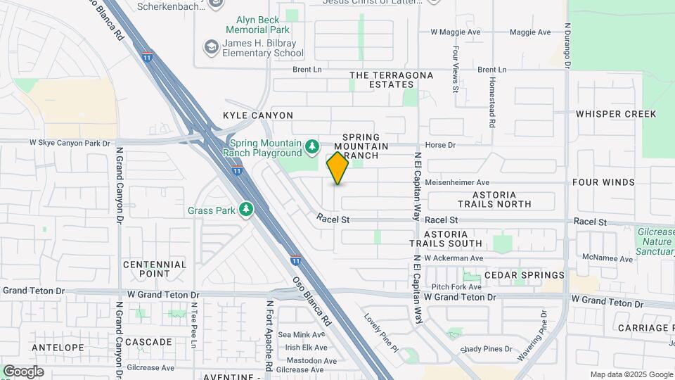 8256 Strawberry Spring St Map and Location Details