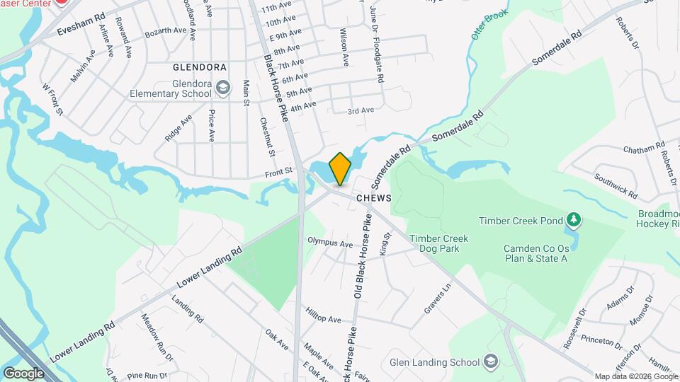1877 Chews Landing Rd Mapa y Detalles de la Ubicación