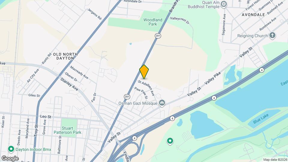 1338 St Adalbert Ave, Unit 2 Map and Location Details