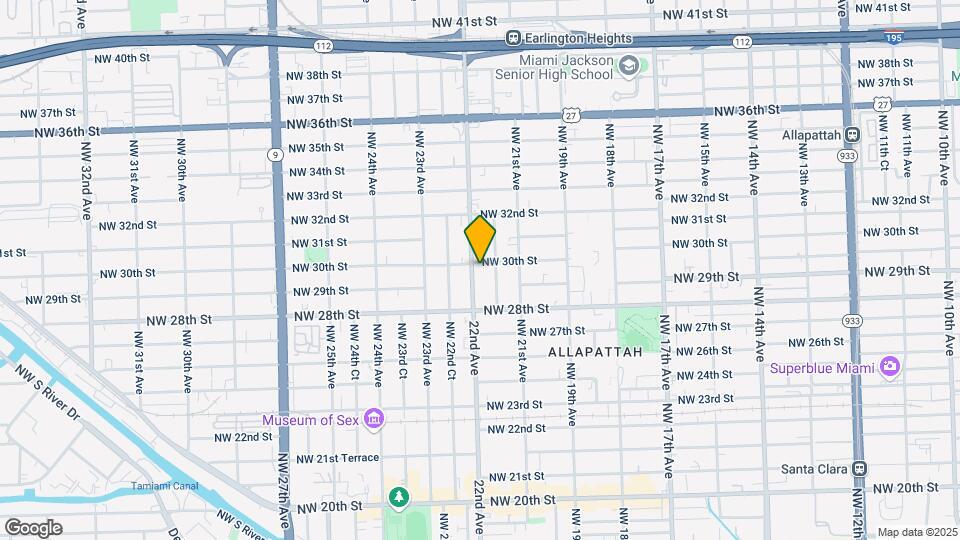 2923 NW 22nd Ave Map and Location Details