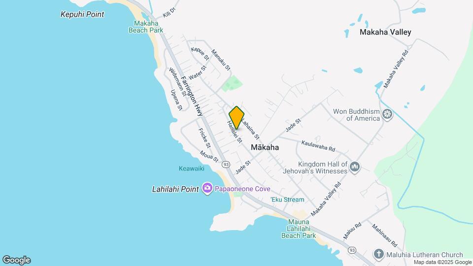 84-808-808 Hanalei St Mapa y Detalles de la Ubicación
