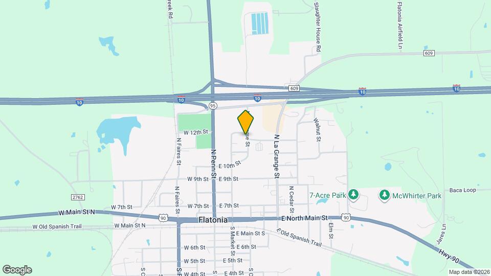 623 N Converse St Map and Location Details