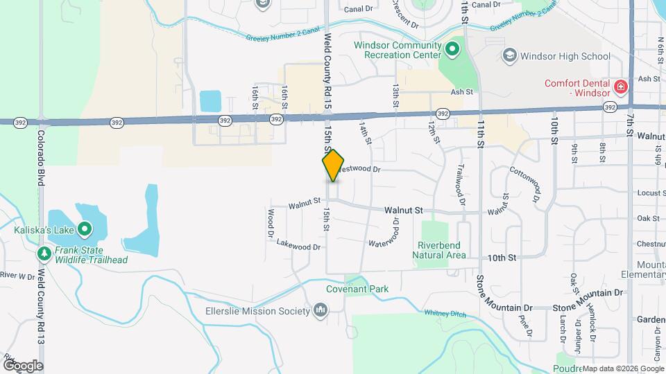 408 Rollingwood Dr Map and Location Details