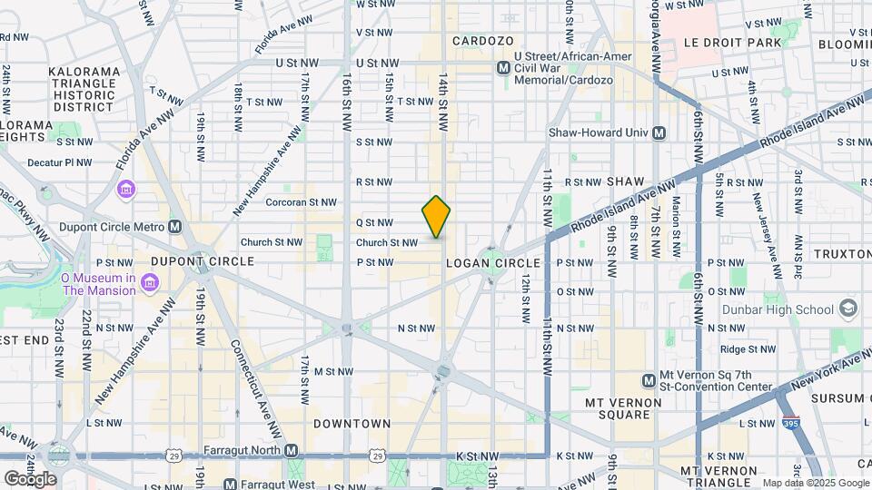 1400 Church St NW Map and Location Details