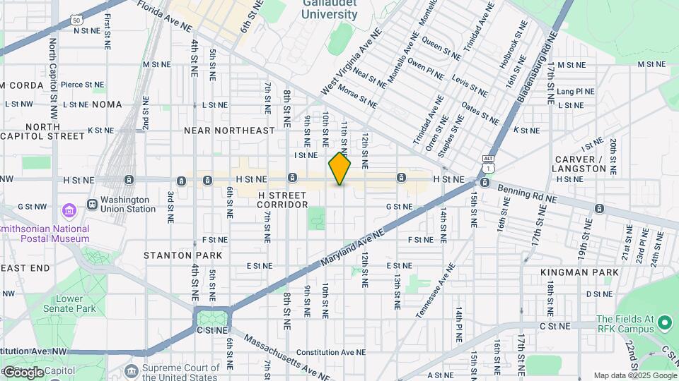 730 11th St NE, Unit 204 Map and Location Details