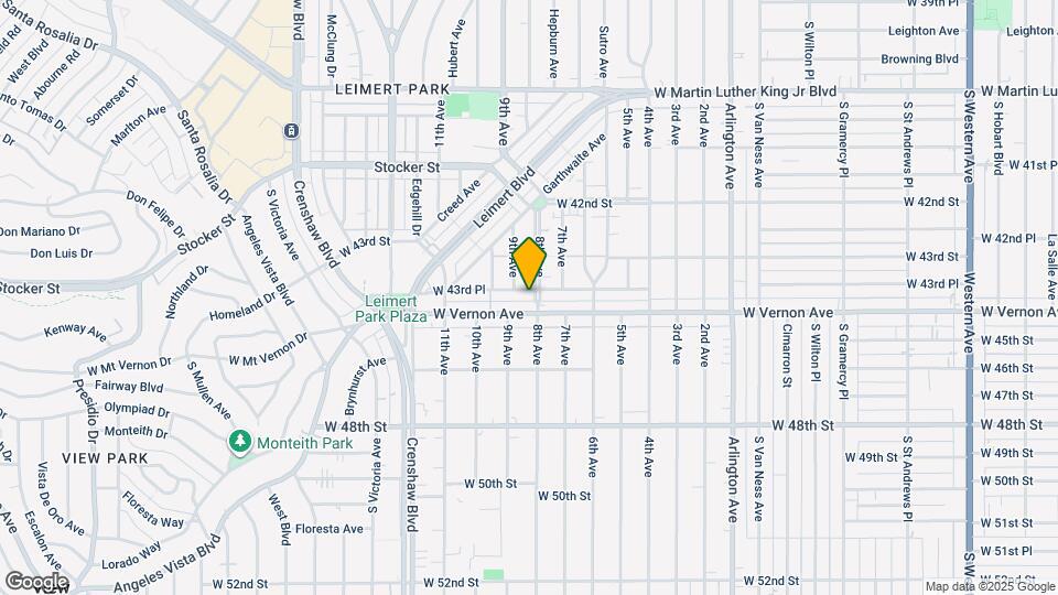 4347 8th Ave Map and Location Details