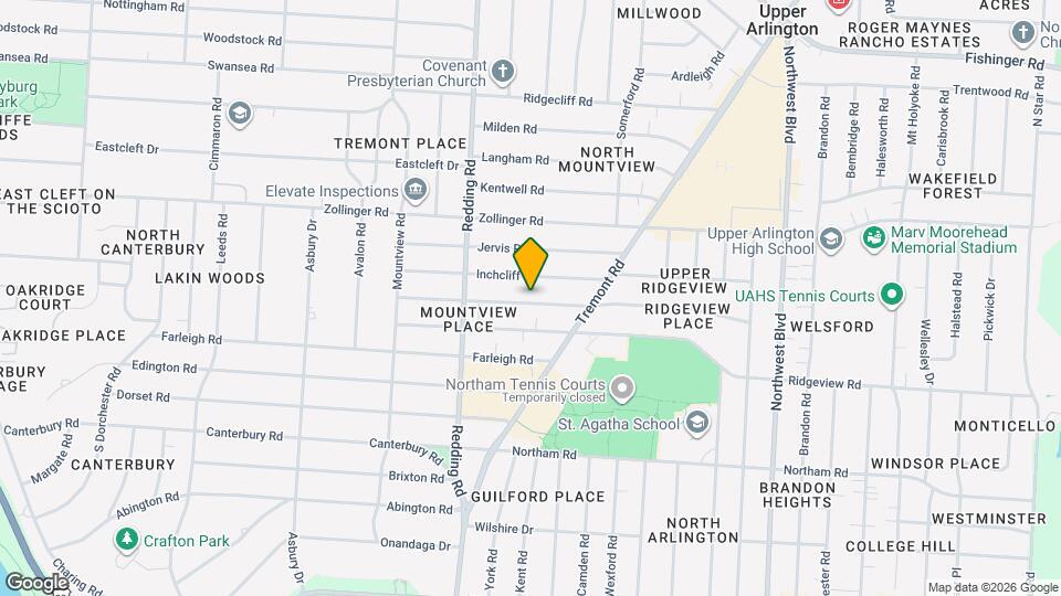 2058 Harwitch Rd Mapa y Detalles de la Ubicación