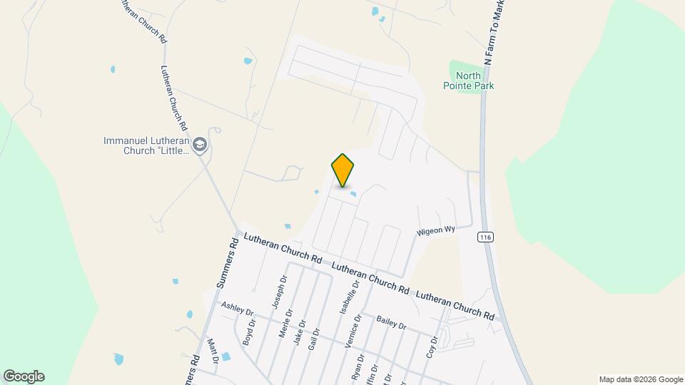 2102 Gadwall Dr Map and Location Details