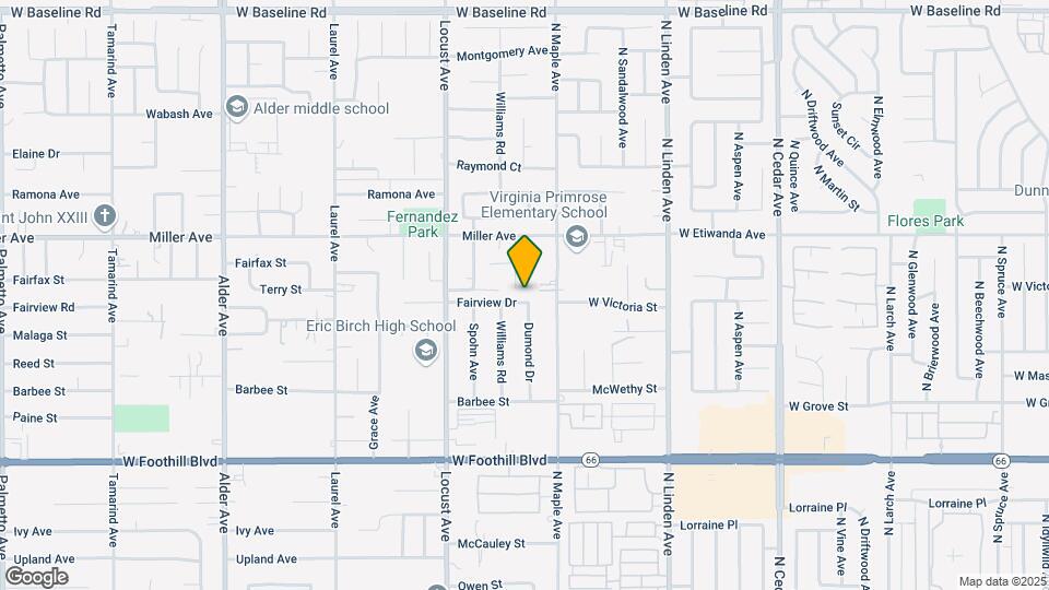 18246 Fairview Dr Map and Location Details