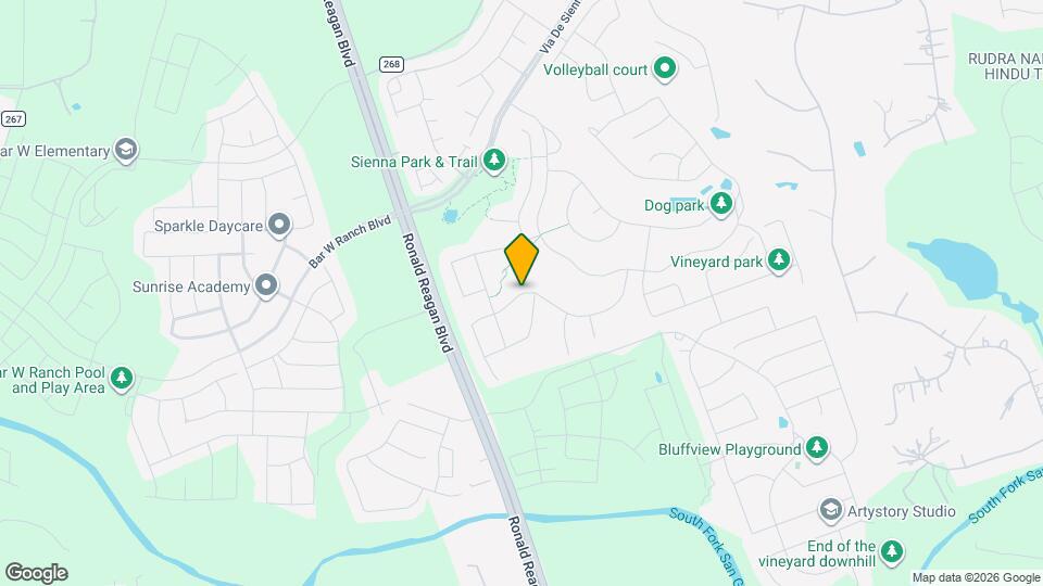 615 Saturnia Dr Map and Location Details