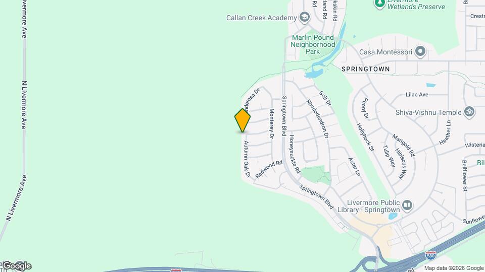 1878 Autumn Oak Dr Map and Location Details