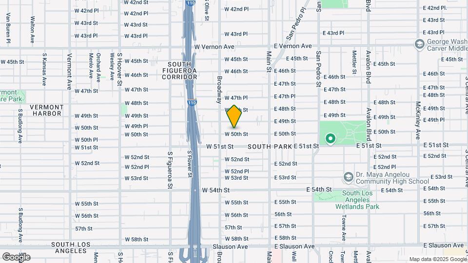 227 W 50 St Map and Location Details