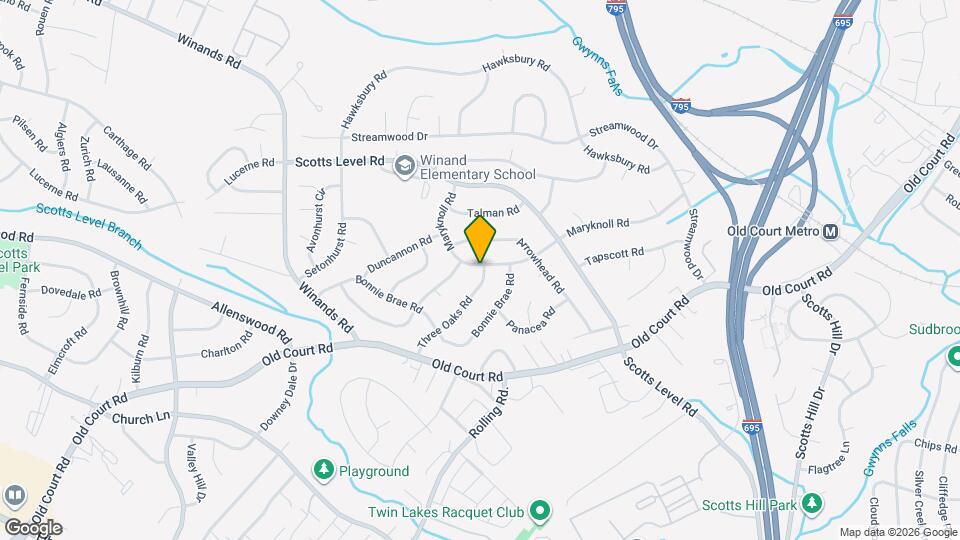 4700 Three Oaks Rd Map and Location Details