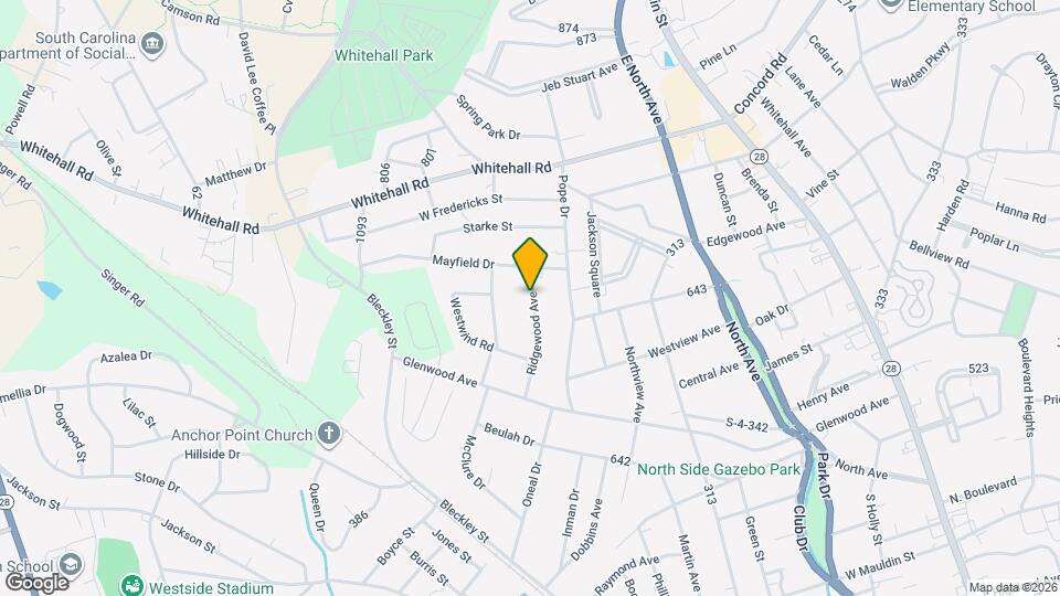 2229 Ridgewood Ave Map and Location Details