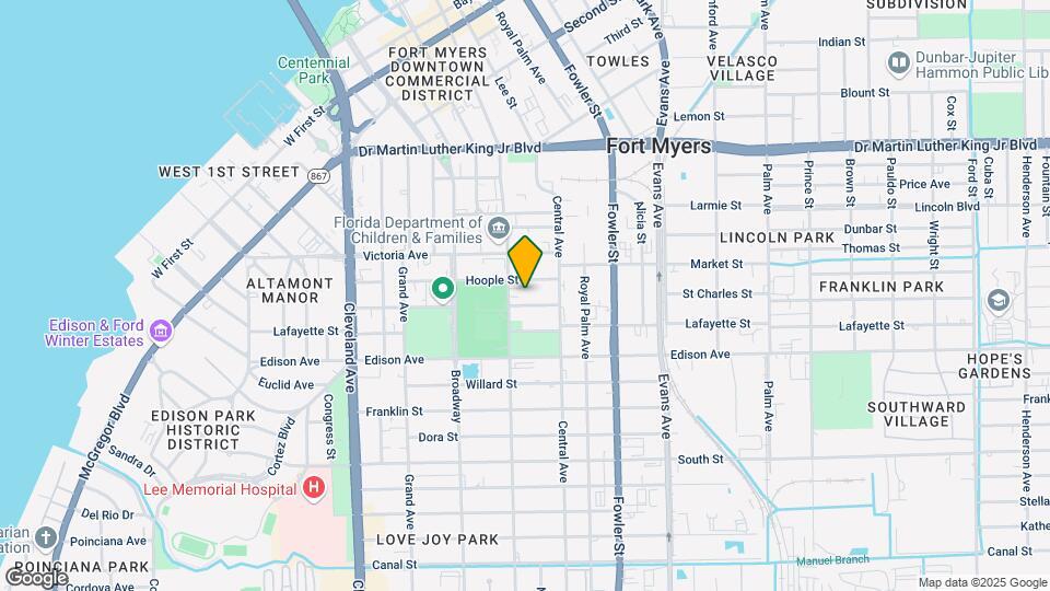 2325 Crawford St Mapa y Detalles de la Ubicación