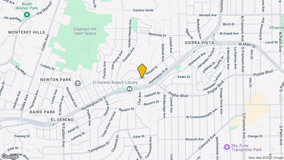5248 Almont St Map and Location Details