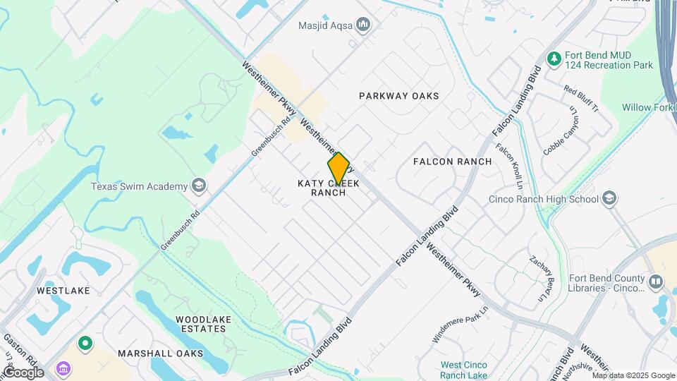 25211 Bluma Ranch Dr Map and Location Details