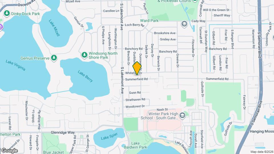 1947 Summerfield Rd Map and Location Details