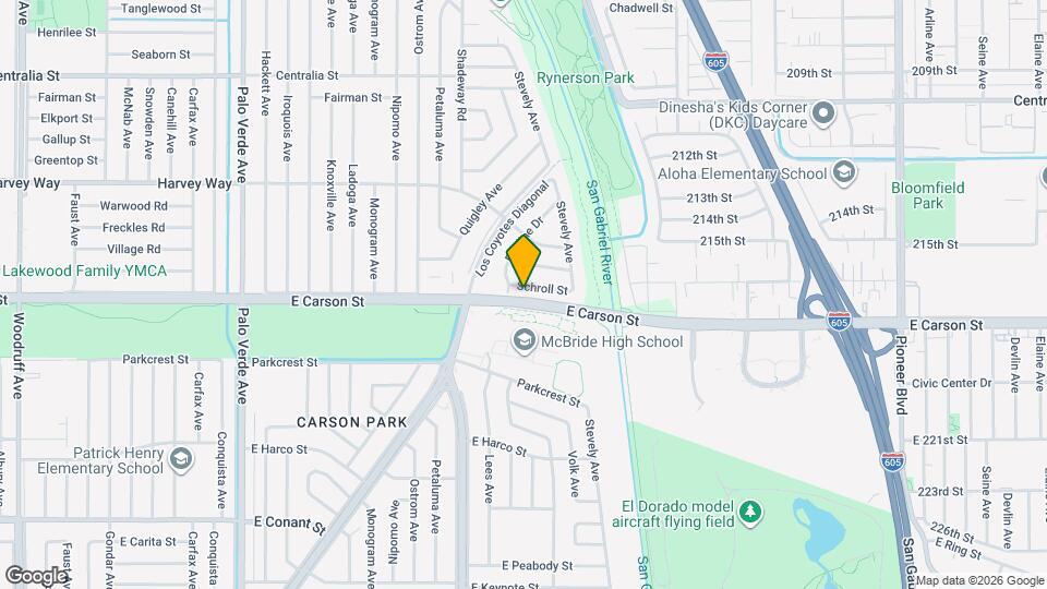 7020 Schroll St Map and Location Details