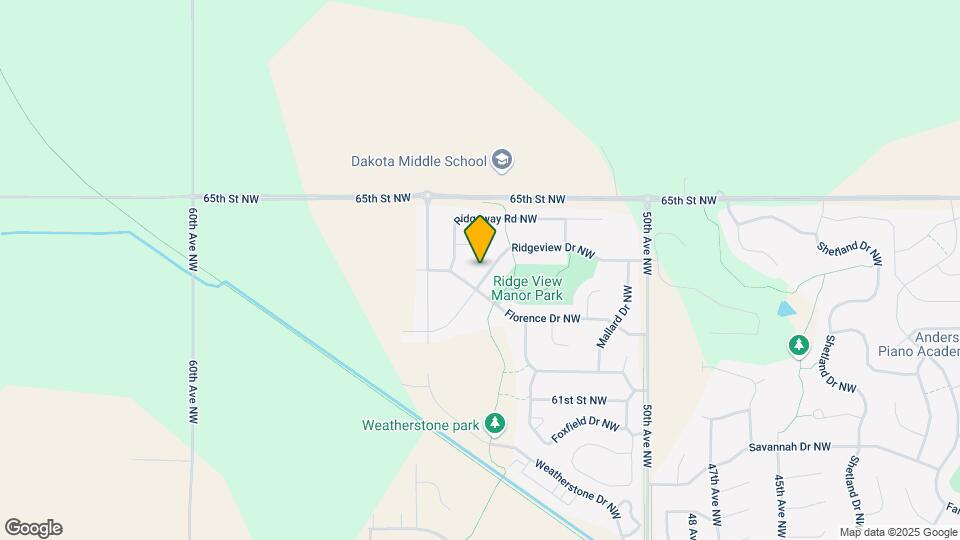 5369 Ridgeview Dr NW Map and Location Details