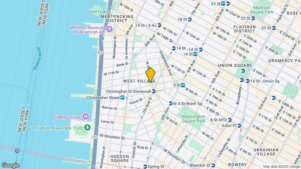 189 W 10th St Map and Location Details