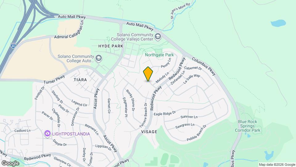 4040 Penny Ln Map and Location Details