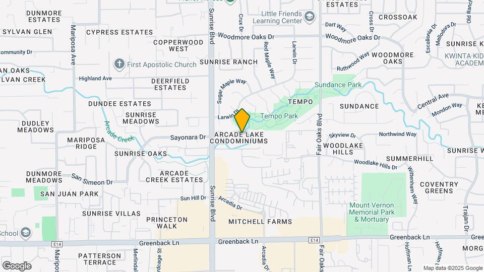 7977 Arcade Lake Ln Map and Location Details