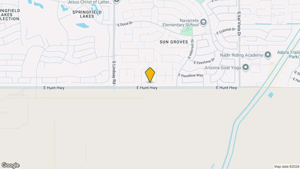 4243 E Gleneagle Dr Map and Location Details