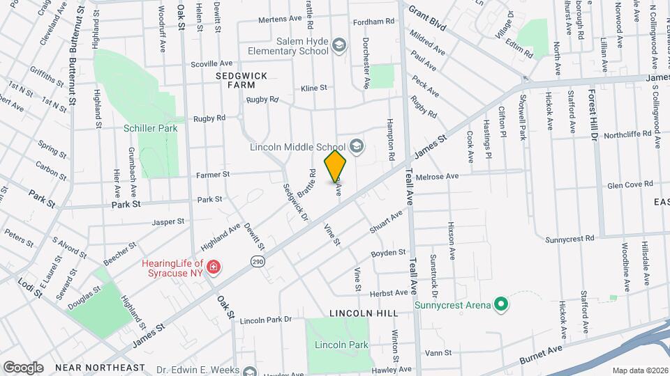 123 Durston Ave Map and Location Details