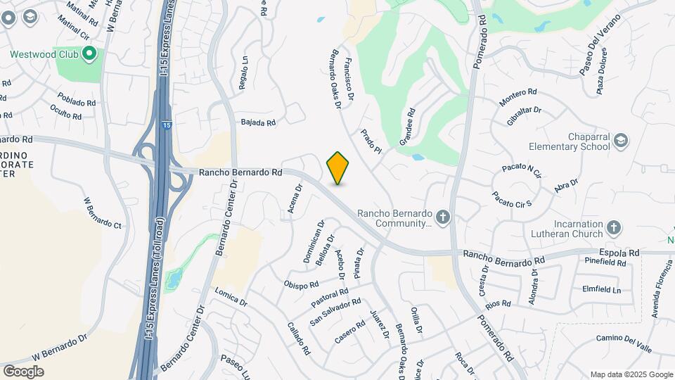 12102 Rancho Bernardo Rd Map and Location Details