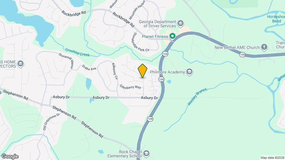 7598 Clear Creek Dr Mapa y Detalles de la Ubicación