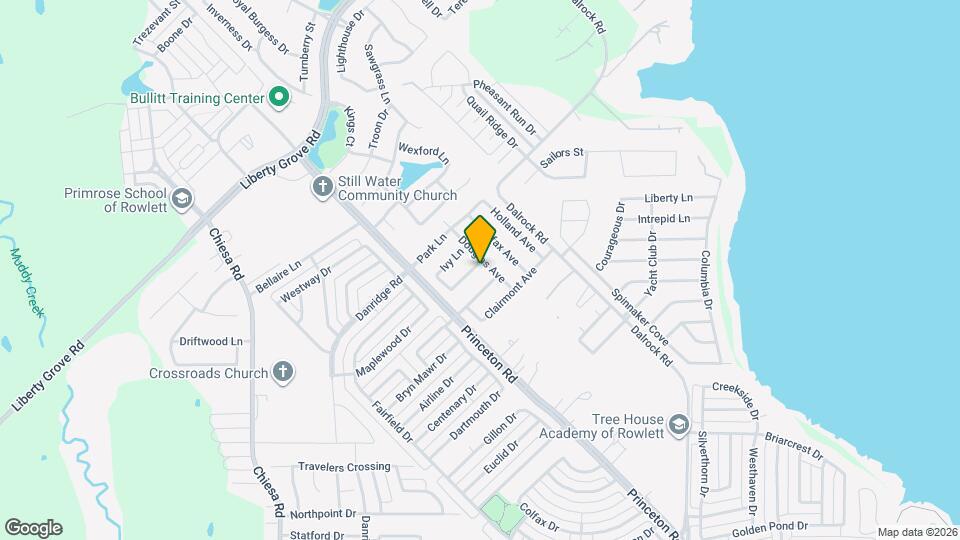 7818 Bordeaux Ln Map and Location Details