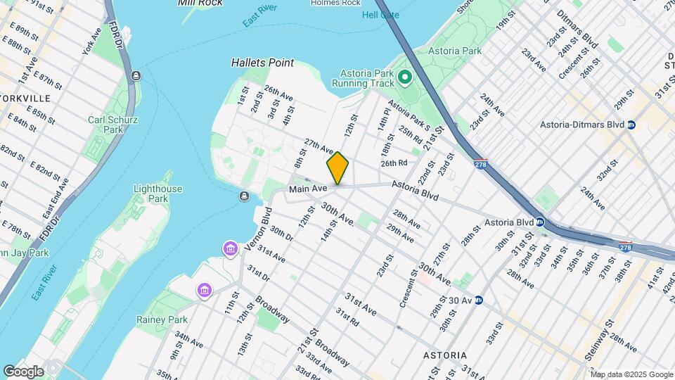 1202 Astoria Blvd Map and Location Details