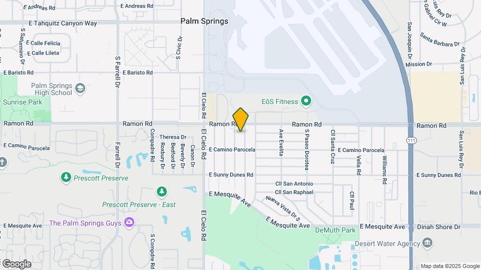 535 S Mountain View Dr Map and Location Details
