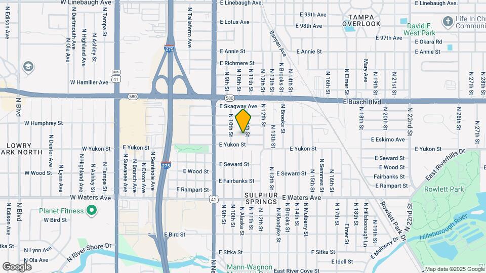 1013 E Eskimo Ave Mapa y Detalles de la Ubicación