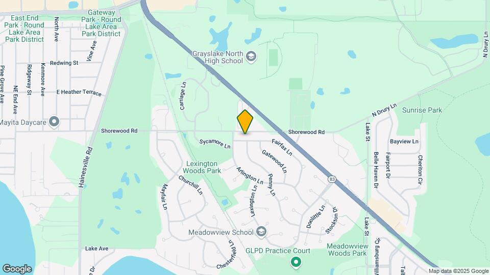 552 Fairfax Ln Map and Location Details