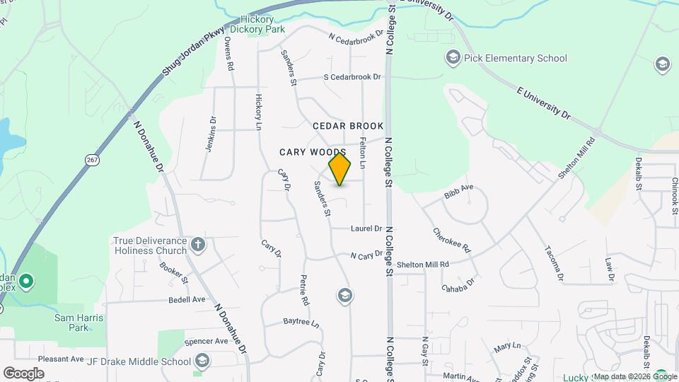 Ridgewood Court Home Map and Location Details