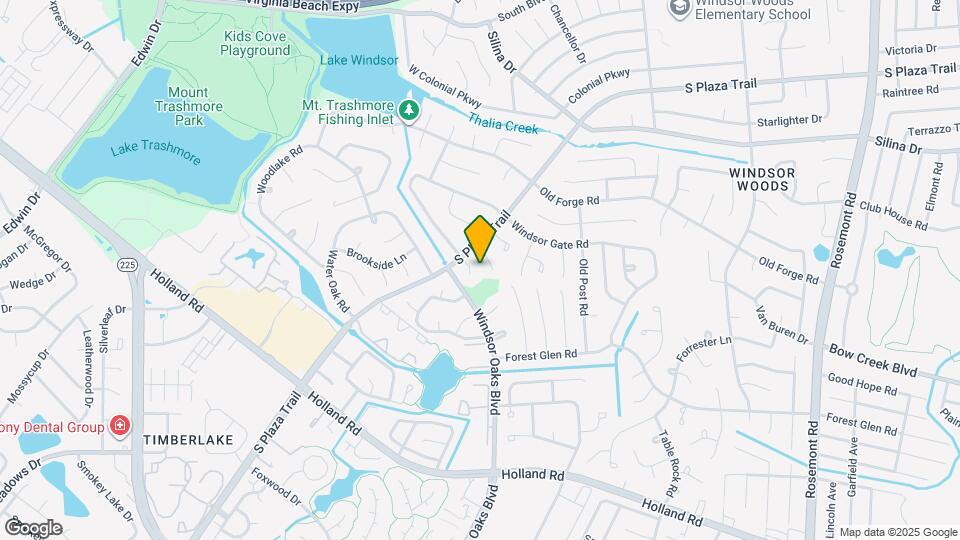 3904 Old Tree Ln Map and Location Details