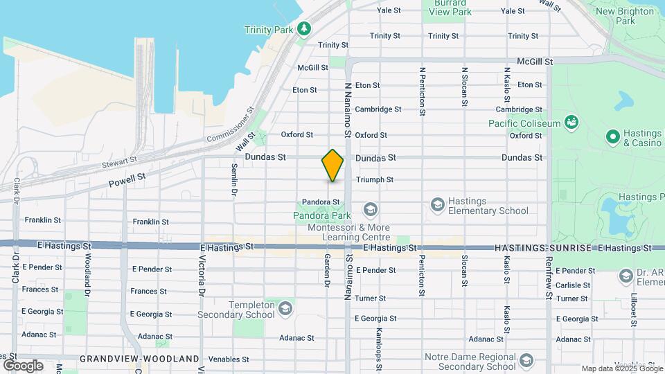 120 South Garden Drive Map and Location Details