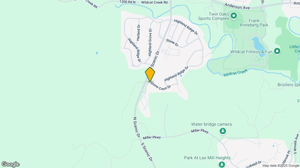 5401 Stone Crest Dr Map and Location Details