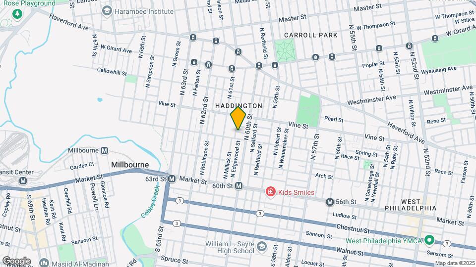 6020 Spring St Map and Location Details