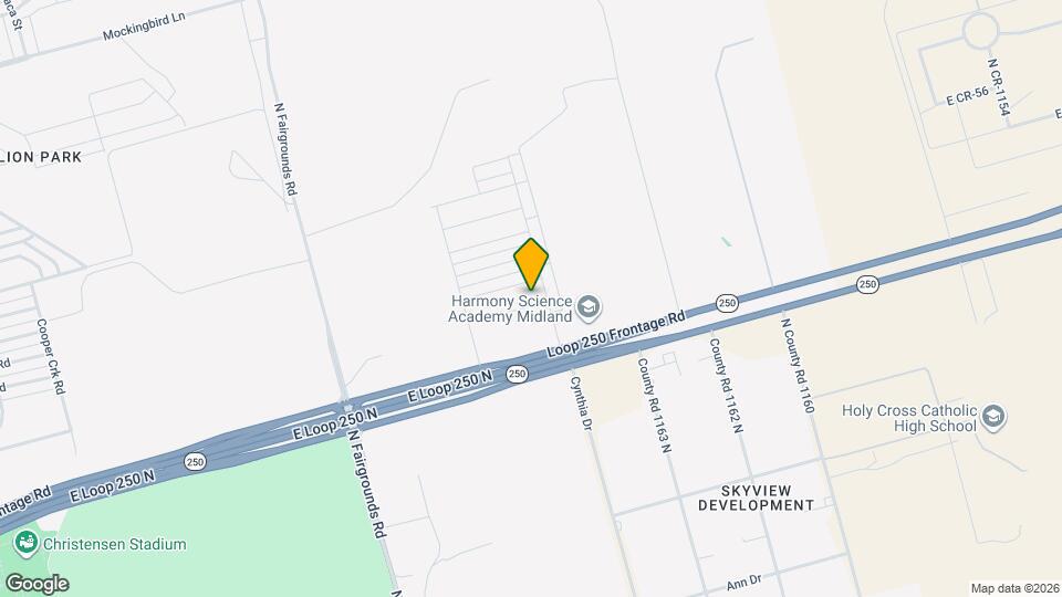2323 Vista Ridge Rd Map and Location Details
