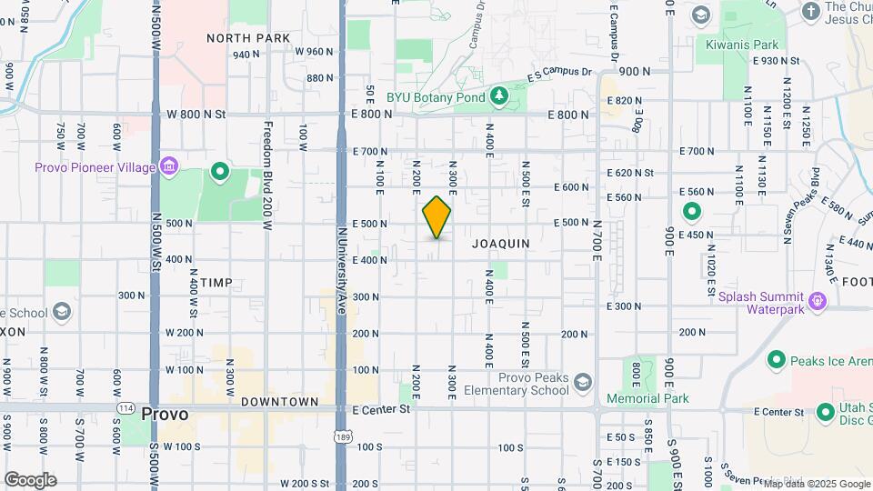 South Campus Apartments Map and Location Details